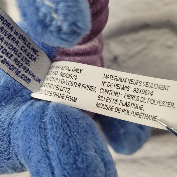 Aurora Legendary Friends 7" Blue Dragon Plush Stuffed Animal with Giggle Sounds - Picture 11 of 13